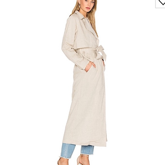 Capulet Cream Trench Coat - Picture 2 of 12